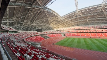 新加坡室内体育馆体育场内部