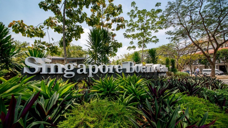 新加坡植物园的标牌