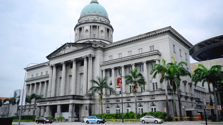 Stunning architecture of the Old Supreme Court