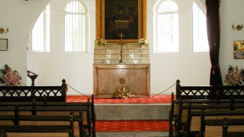 新加坡亚美尼亚教堂专为第一位亚美尼亚修道士，启蒙者圣格列高利 (St Gregory the Illuminator) 而建。