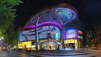 爱雍·乌节购物中心外观夜景