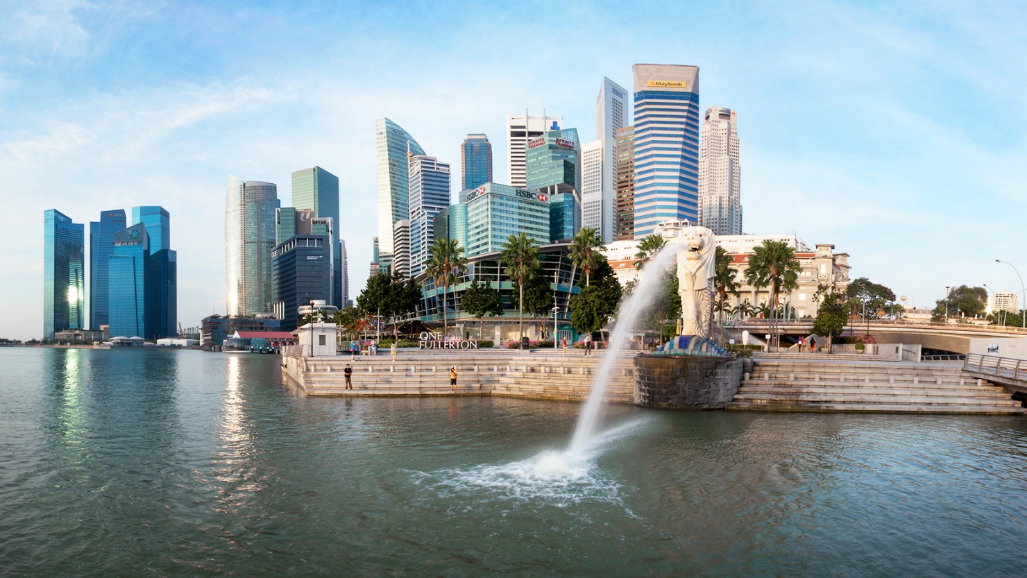 鱼尾狮公园 merlion park