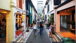 哈芝巷 (Haji Lane) 购物街